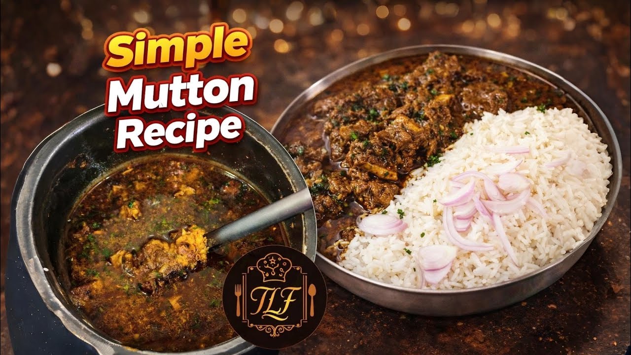 Sirf 20 Minute Mein😯 Tasty Simple Mutton Recipe 👌Ghar Jaisa Swad🤤Ek Baar Banaya Toh Baar Baar Banoge