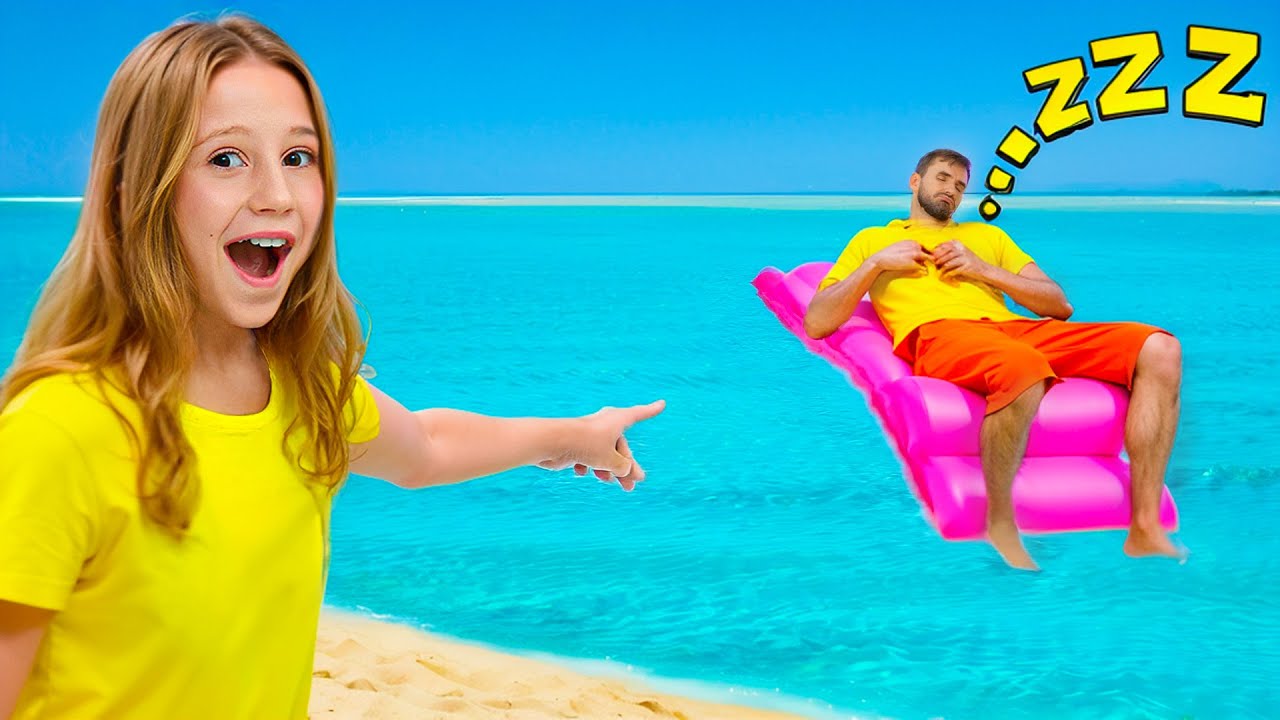 Nastya and friends - Sleeping DAD story