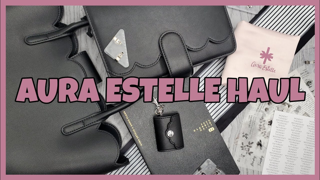 Aura Estelle Haul + Setting Up My New Cloud Mini Tote