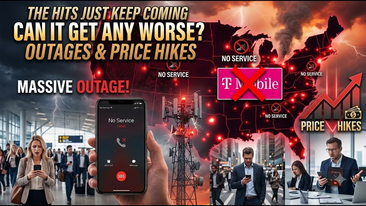 Millions Lost Signal&hellip; What Happened to T-Mobile? | Massive U.S. Outage Explained
