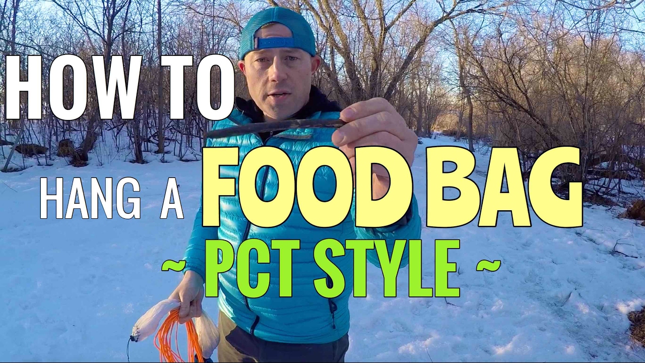 How to hang your food bag PCT STYLE