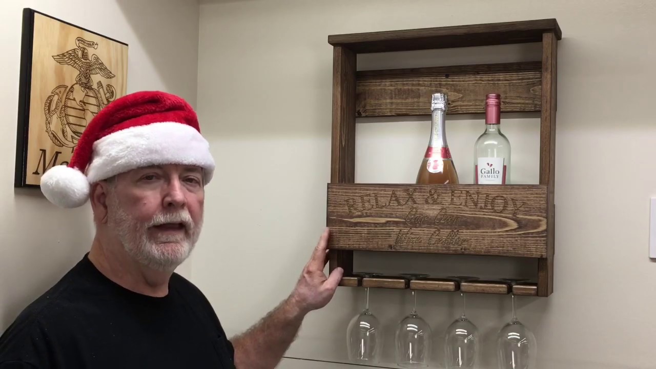 Super Easy to Build Wall Cabinet Wine Rack