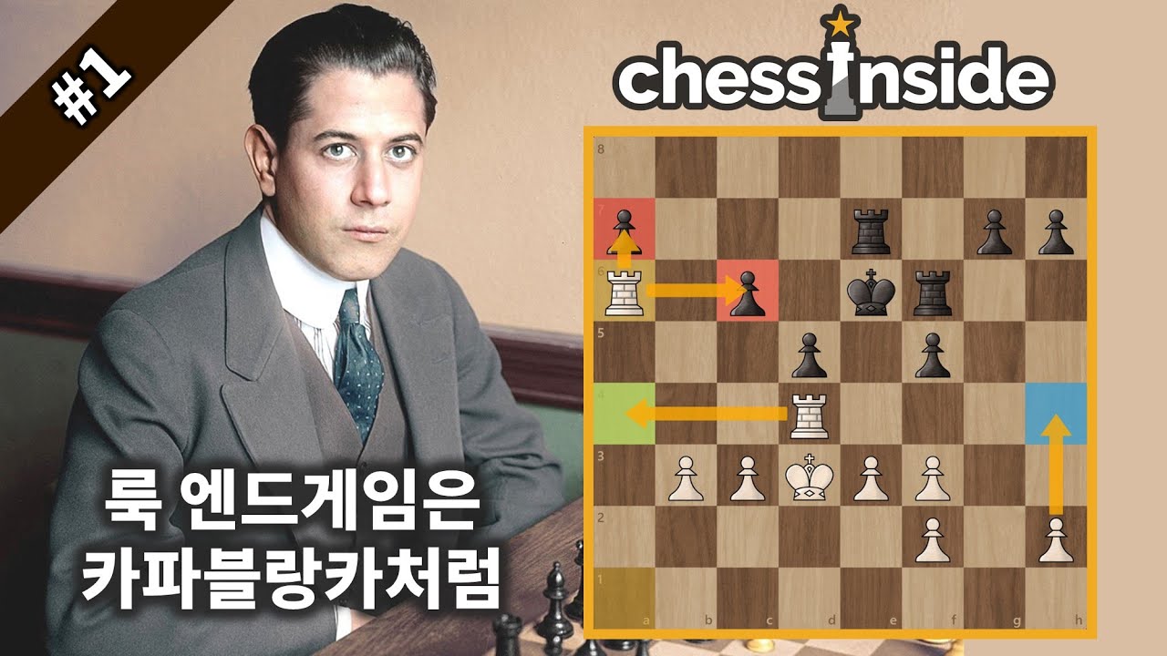 체스에서 룩 엔드게임은 카파블랑카처럼!
