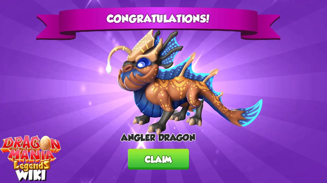How to get Angler Dragon ? , Dragon Mania Legends🎮