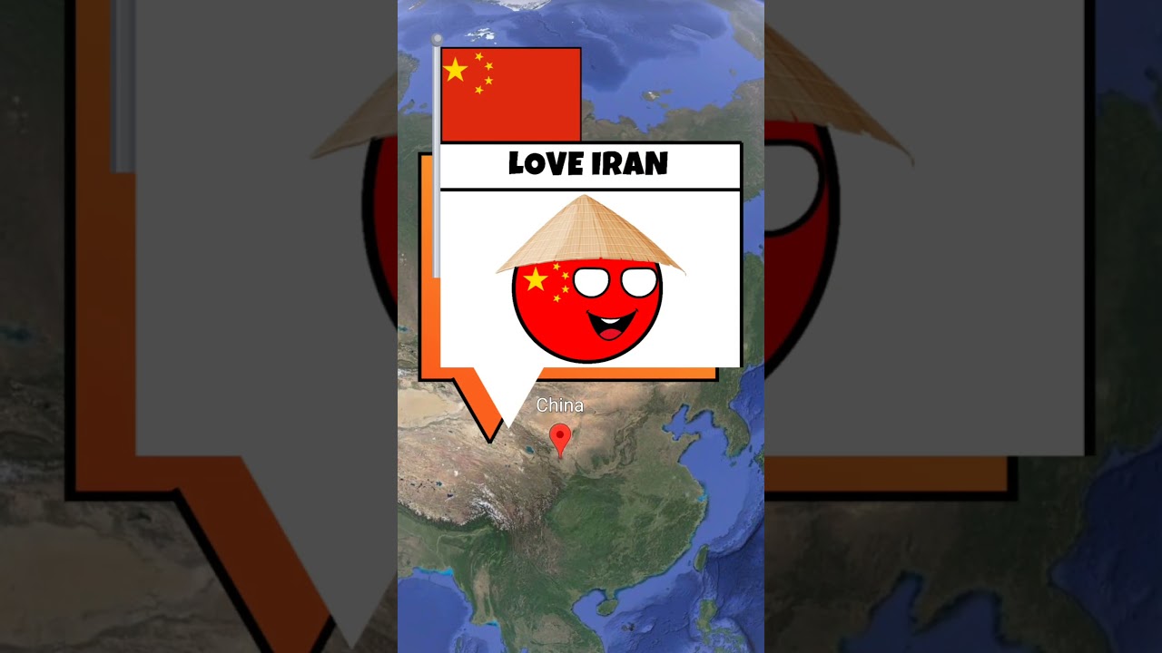 Countries that love or hate iran #youtubeshorts #adiaava