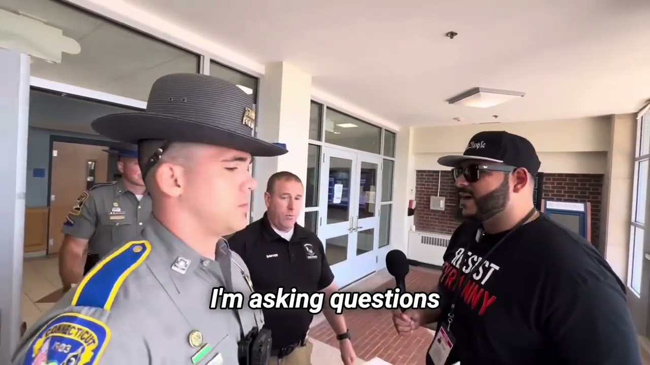 Journalist Faces Tense Confrontation in Secured Facility