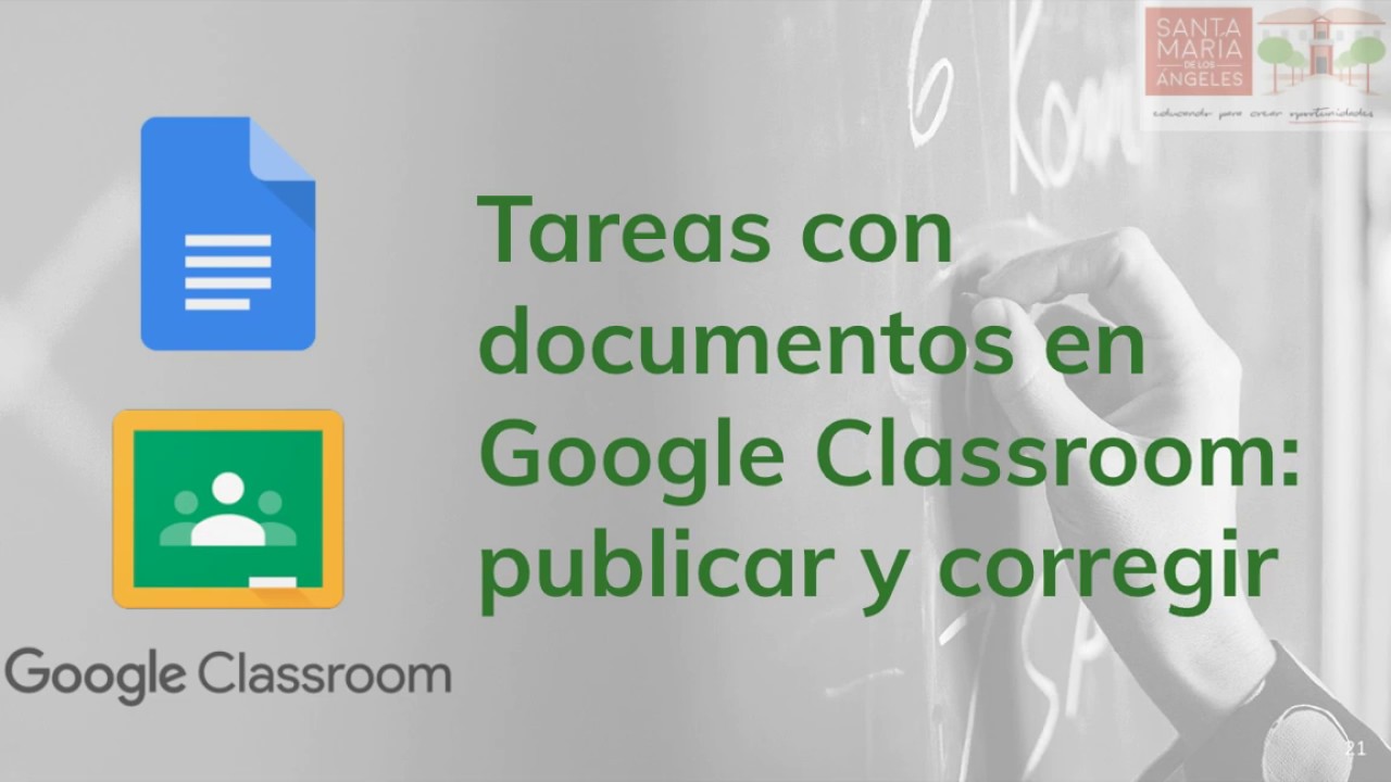 Tareas con documentos de Google, publicar y corregir en Classroom