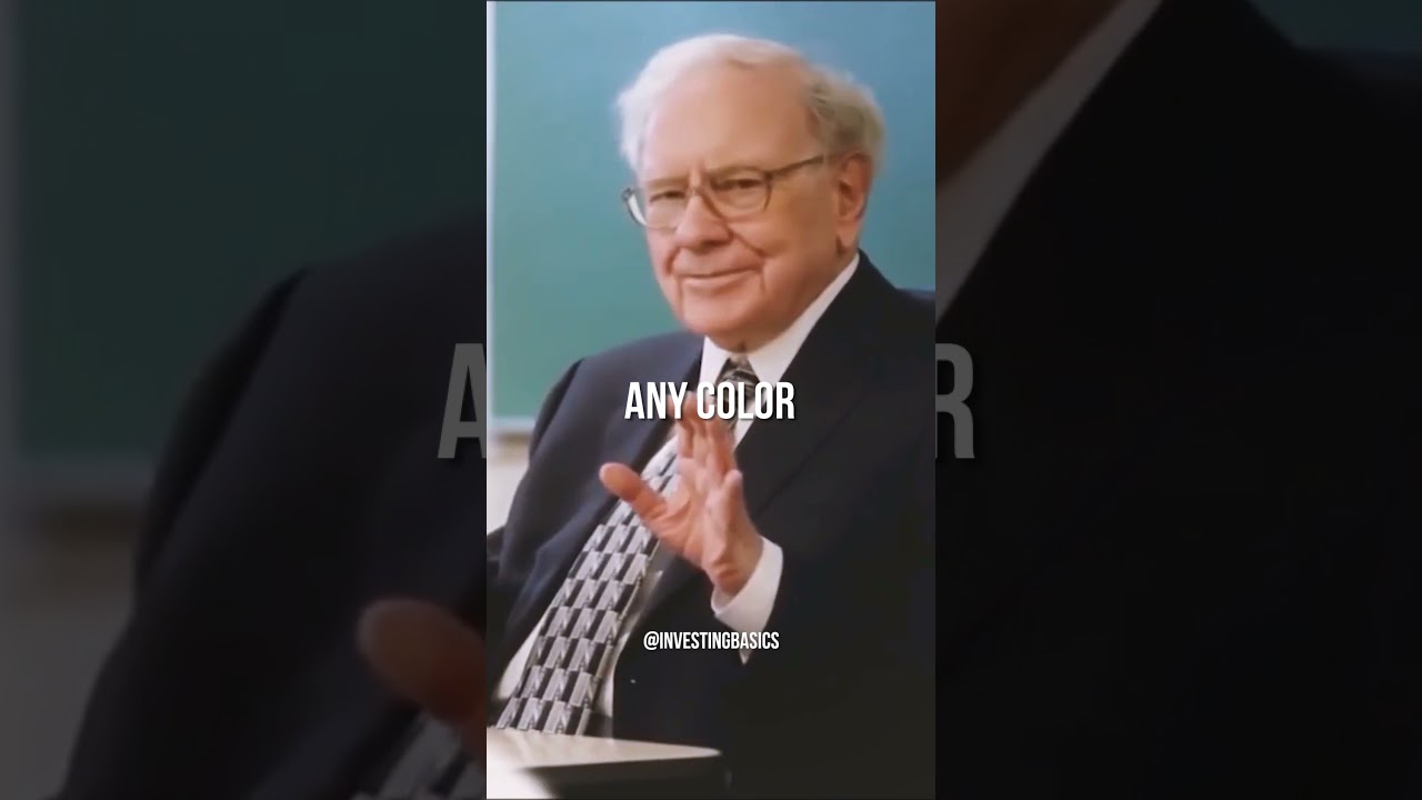 Warren Buffett: 