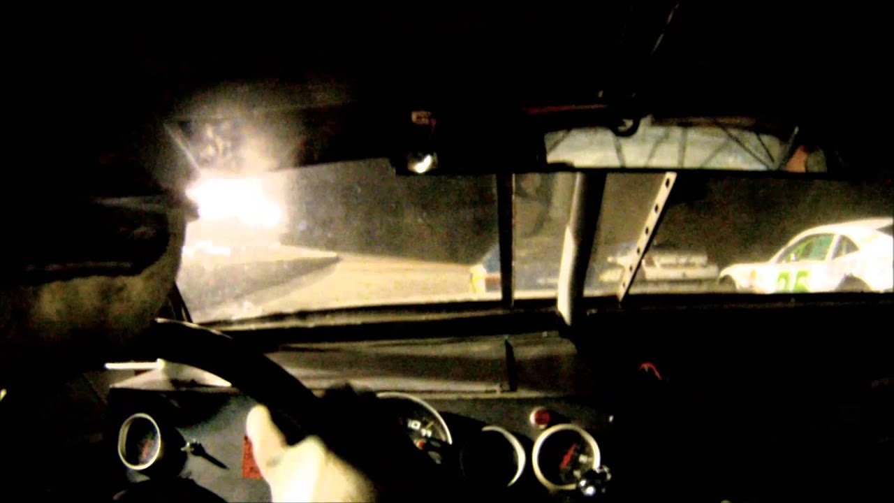 Florence Motor Speedway crash under caution