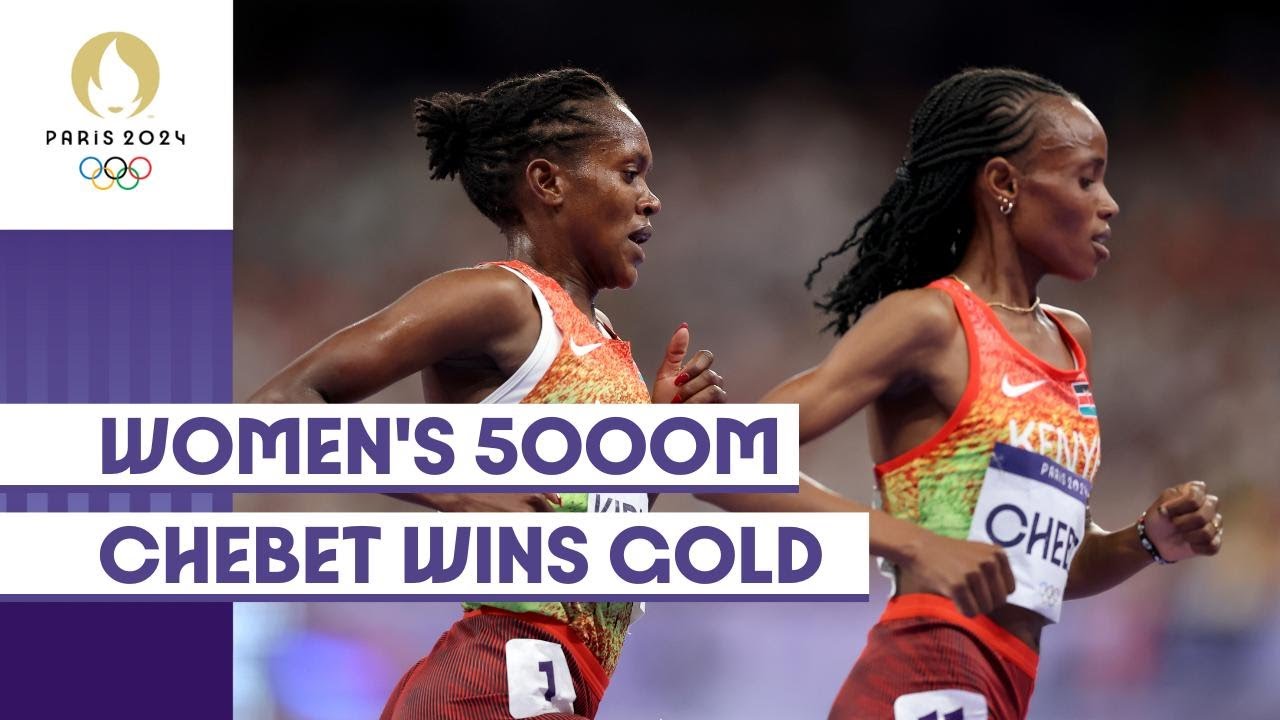 Beatrice Chebet is Victorious! 🇰🇪 | Women's 5,000m | #Paris2024 highlights