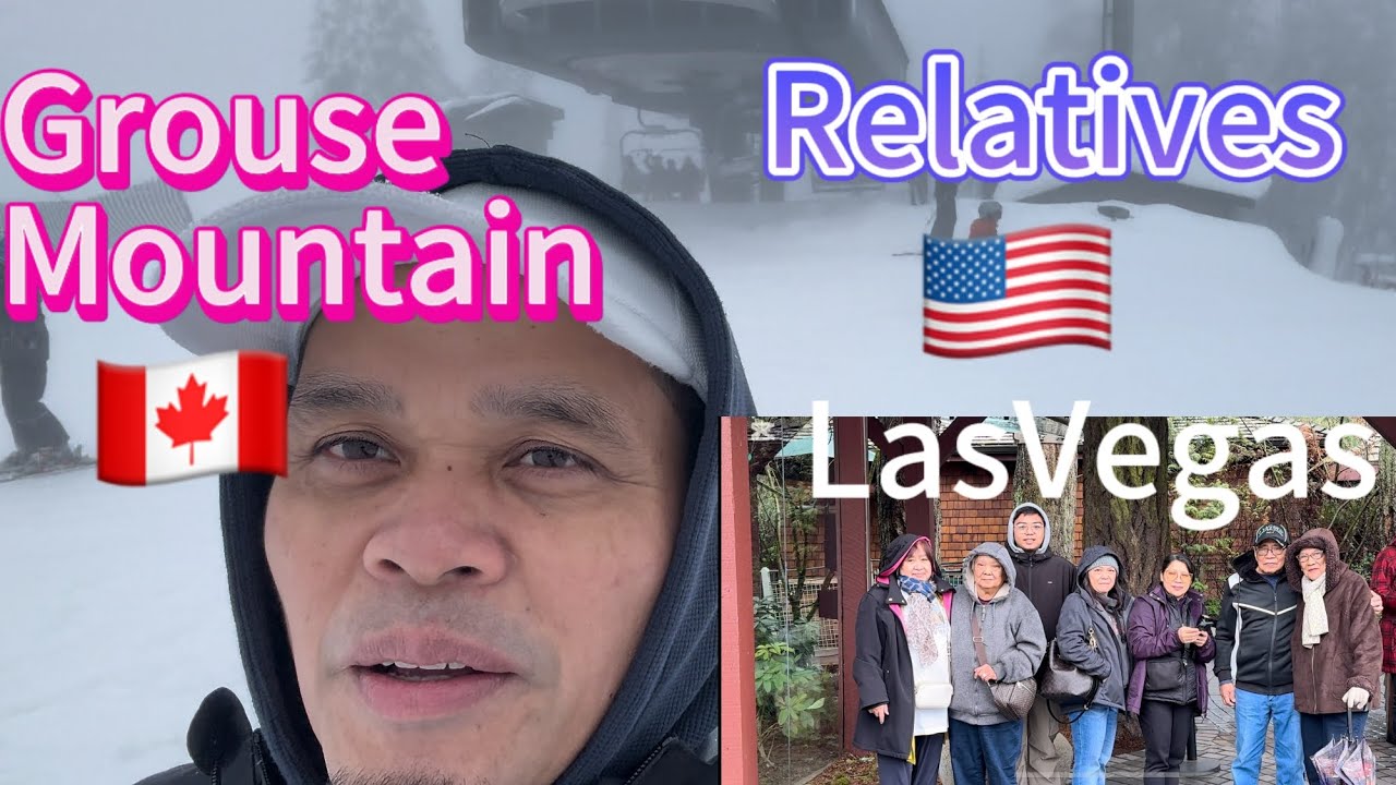 Vlog 11: Grouse Mountain; Tour Guiding our relatives from Las Vegas. #motivation  #motivational.