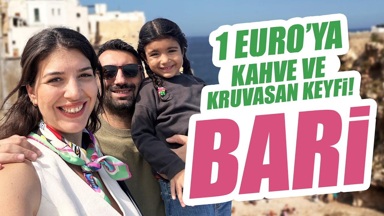 Çizmenin Topuğunda Yüzdük! Monopoli- Polignano a Mare | Puglia Turu Vlog 2