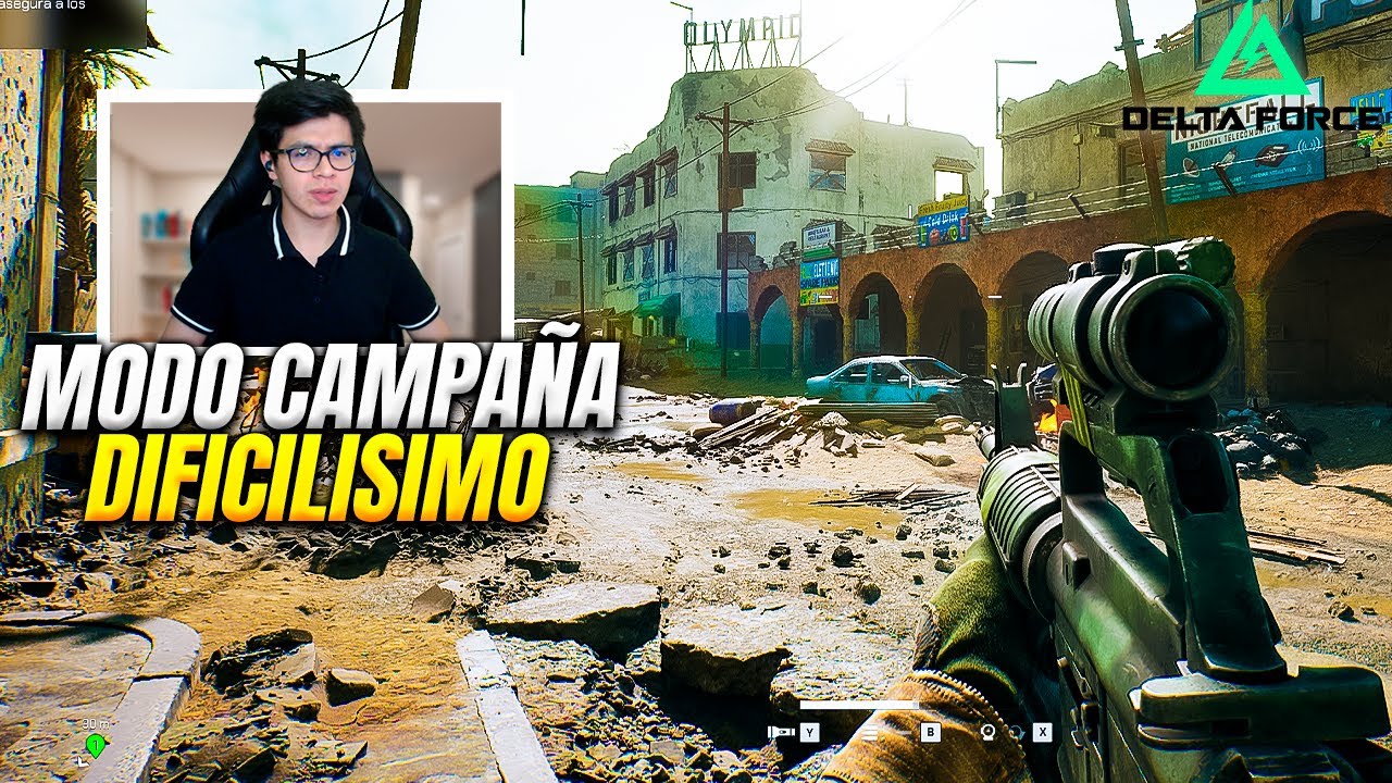 JUEGO en SOLITARIO la CAMPAÑANA MEGA DIFICIL de DELTA FORCE BLACK HAWK DOWN | Lobo Jz