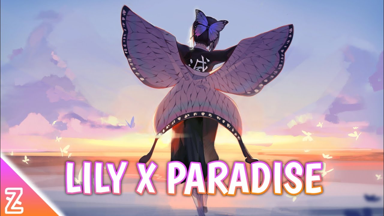 Nightcore - Paradise x Lily (Alan Walker) (Albert Vishi Mashup) (Lyrics)