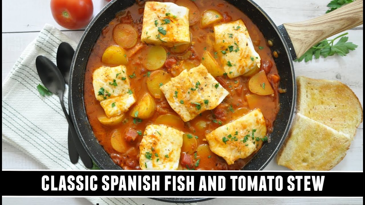 CLASSIC Spanish Fish & Tomato Stew | Quick & EASY One-Pot Recipe