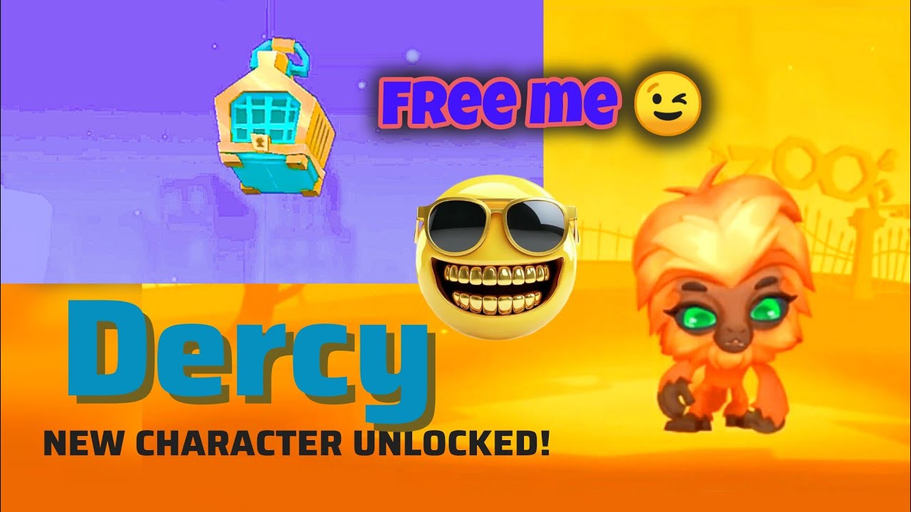 ZOOBA I GOT DERCY IN EMARALD CREATE || OVER POWER CHARACTER 🤔#zooba #zoobabattlearena #zoobavideo