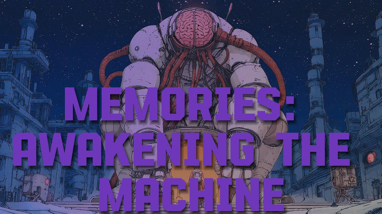 1995 - MEMORIES: CYBERPUNK ROBOT AWAKENING | Synthwave & Vaporwave Music Video
