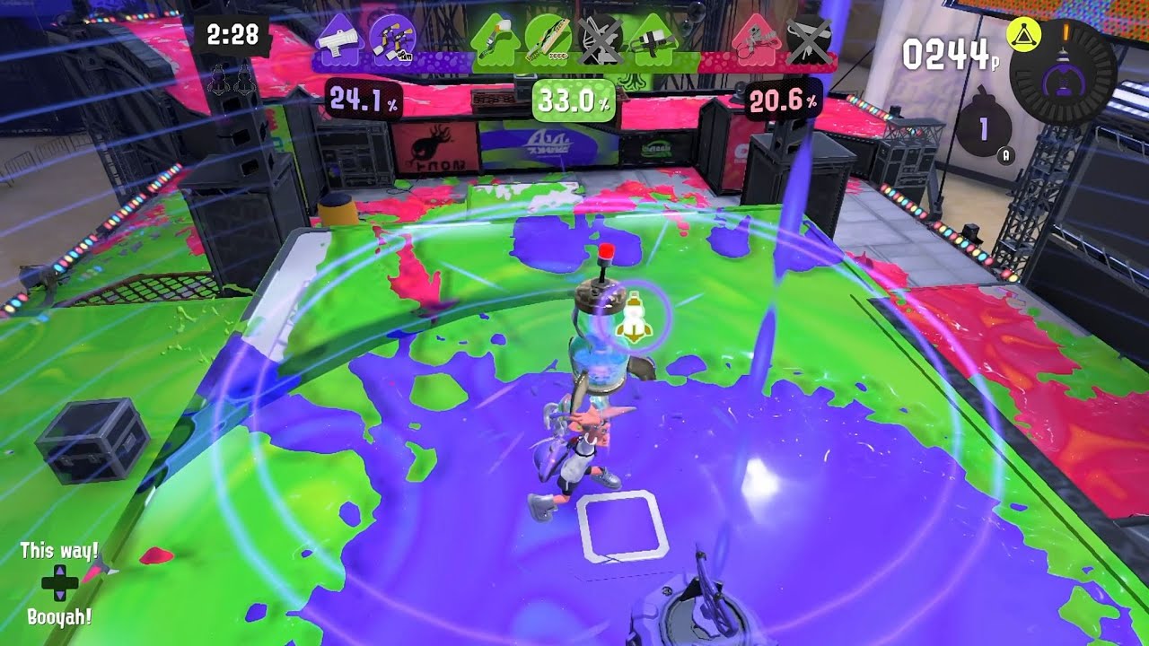Splatoon 3 -  Grand Festival Tricolor Turf War Gameplay (Grand Splatlands Bowl) [Switch]