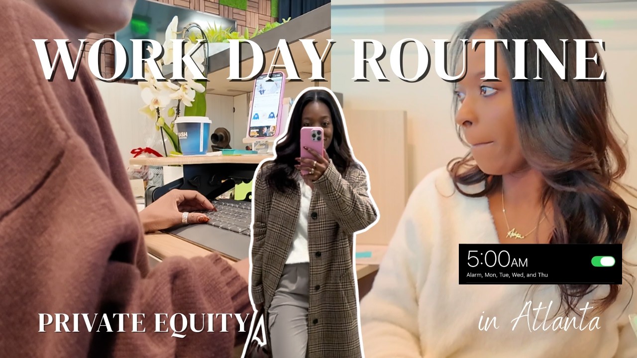 Working a 9–5 in Private Equity | My 5AM Routine & the “Top 1%” Mindset