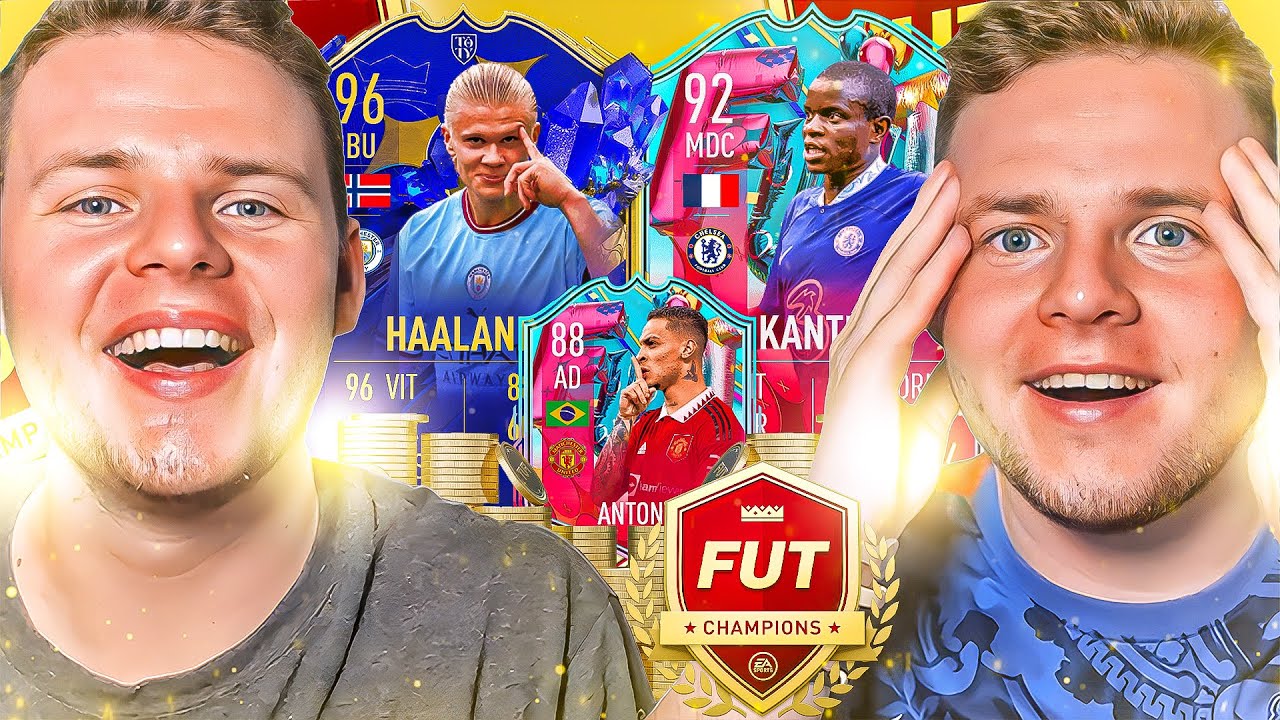 LE RETOUR...On JOUE avec HAALAND TOTY  & Kanté FUT Birthday en FUT Champions ! FIFA 23 Ultimate Team