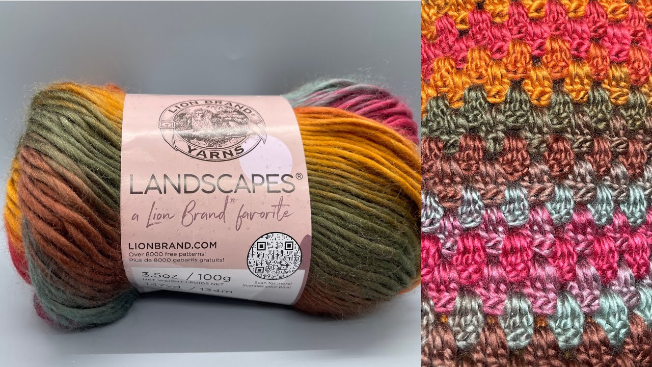 Lion Brand Landscapes w/ BONUS tutorial 