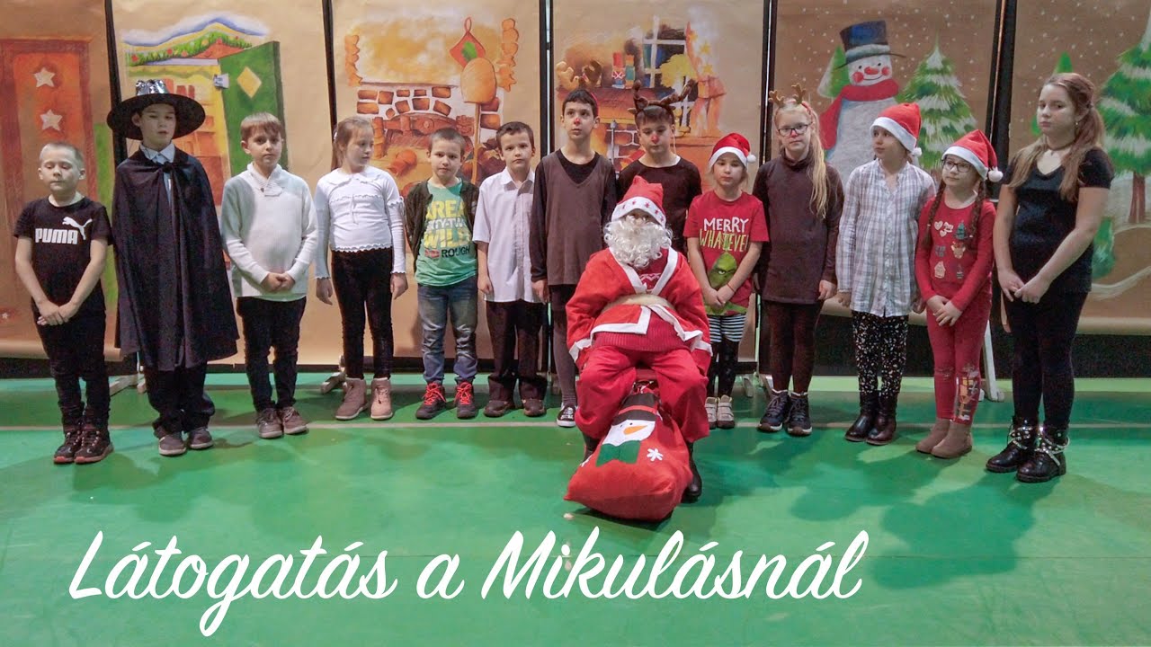 Látogatás a Mikulásnál