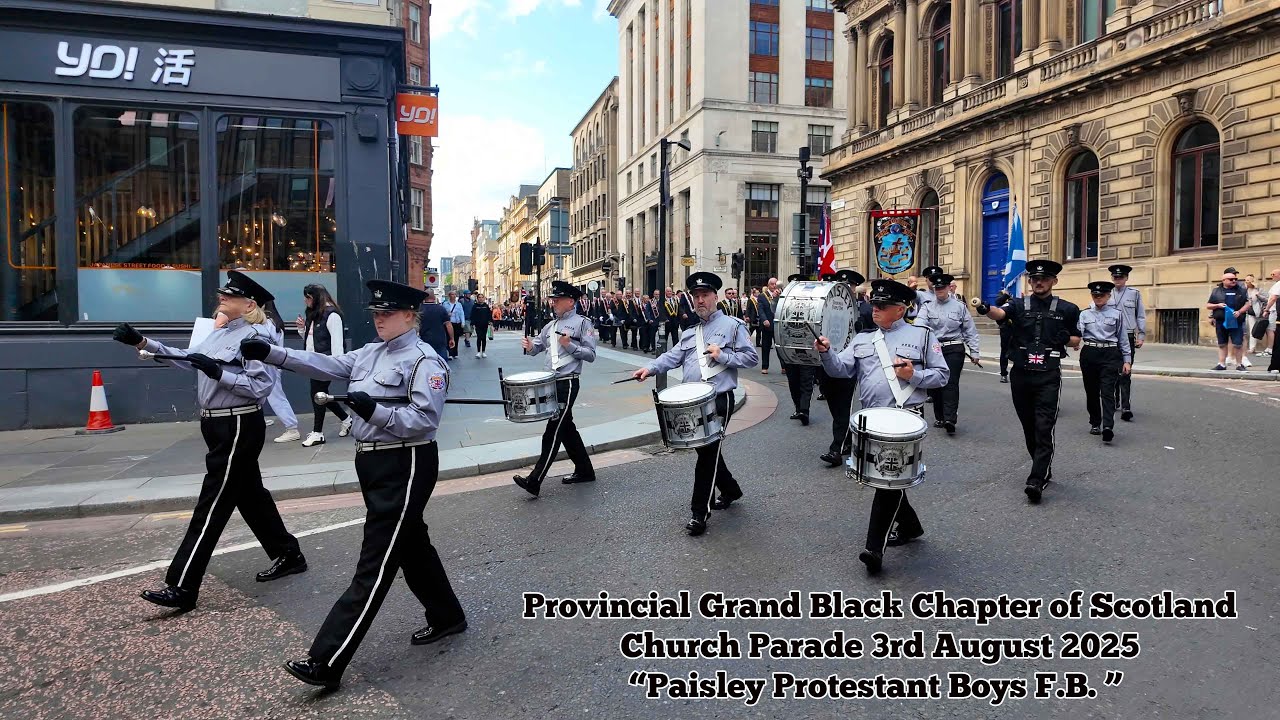 Provincial Grand Black Chapter of Scotland - Church Parade - Paisley FB