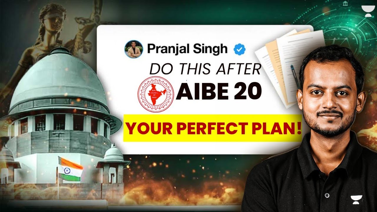 Don’t Miss This After AIBE 20! Complete Guide for New Lawyers | Pranjal Singh