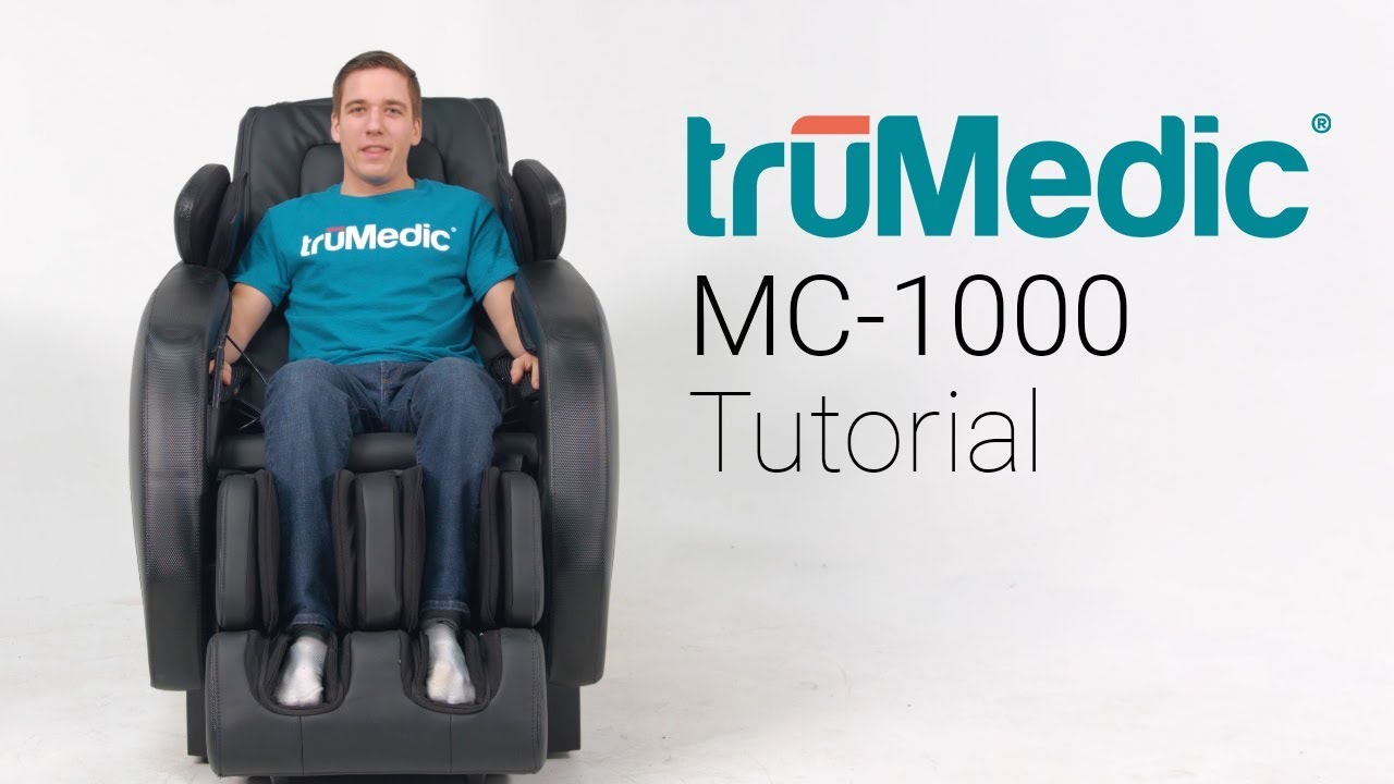 truMedic MC-1000 Massage Chair Tutorial