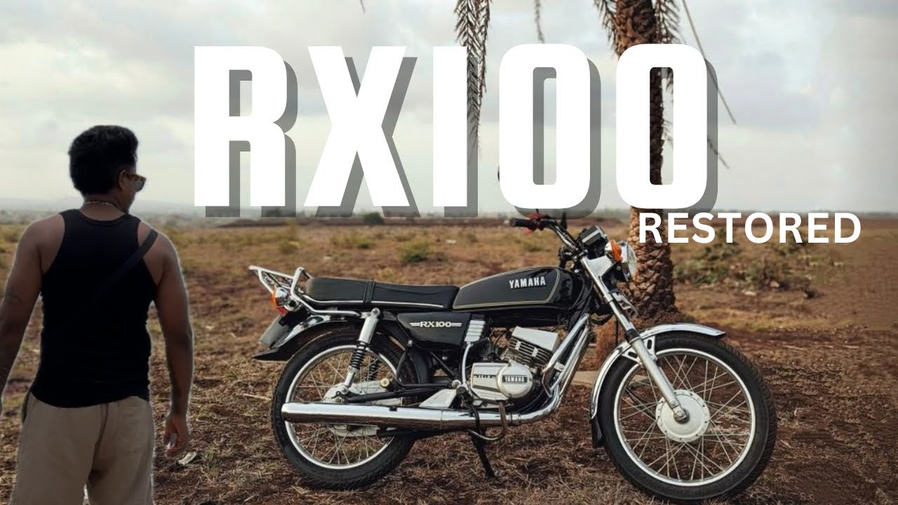 RX 100 Transformation You MUST See “Old to GOLD ✨ Yamaha RX 100 FULL RESTORATION #rx100 #rxking 