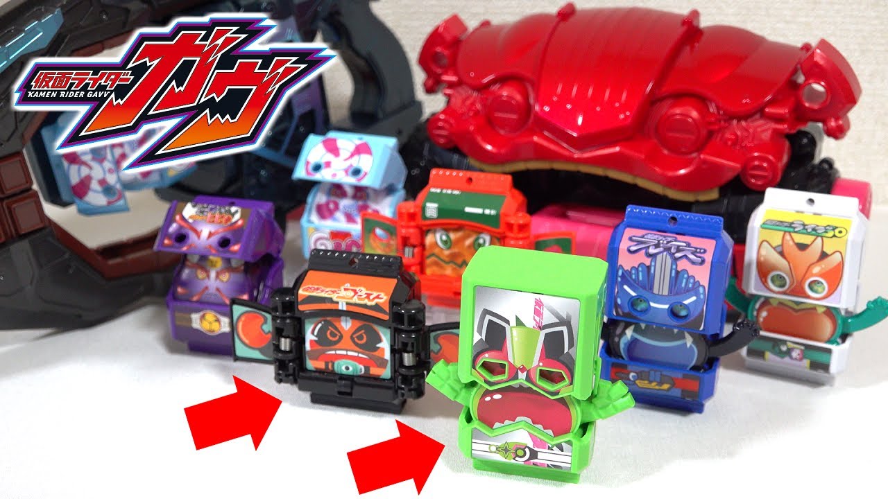 "GP Rider Gochizo 03" Tycoon & Ghost & Hibiki & Live & Blaze! Kamen Rider GAVV