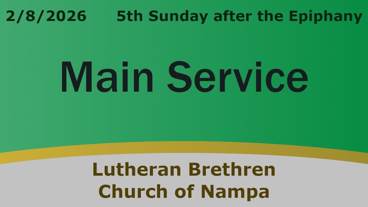Service 2/8/2026