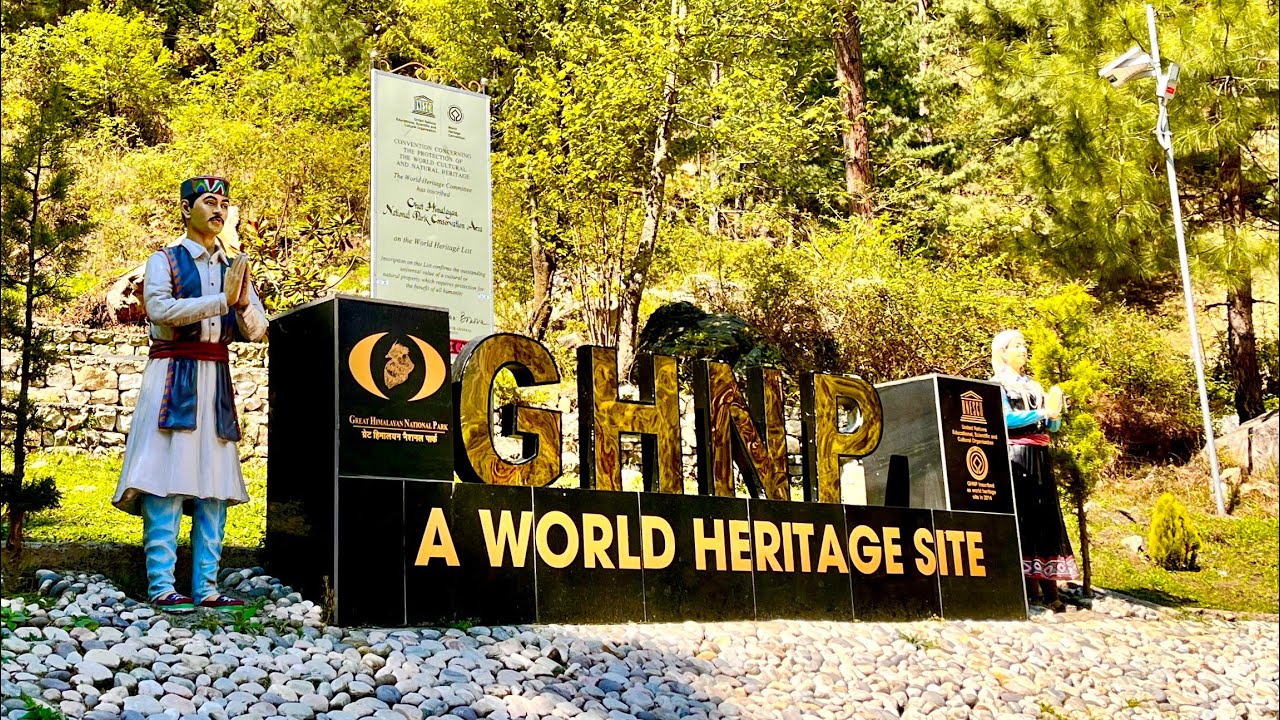 Gateway to The Great Himalayan National Park, Sai Ropa, Gushaini, Himachal Pradesh, India.
