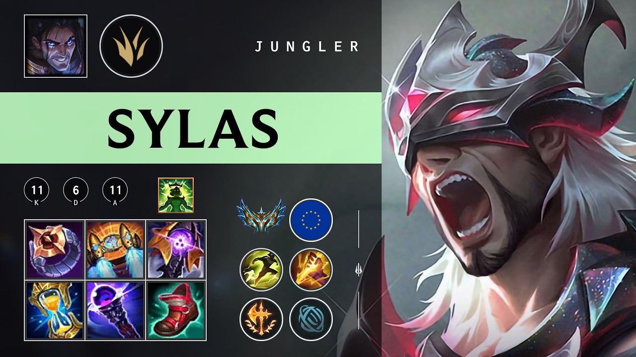 Sylas Jungle vs Qiyana - EUW Challenger Patch 26.04