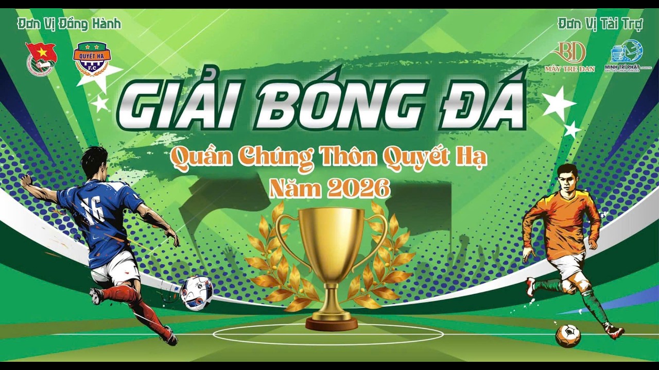 🔴 TRỰC TIẾP: FC XÓM ĐÌNH - FC XÓM CỪ TRÊN🏆 GIẢI BÓNG ĐÁ XUÂN BÍNH NGỌ 2026