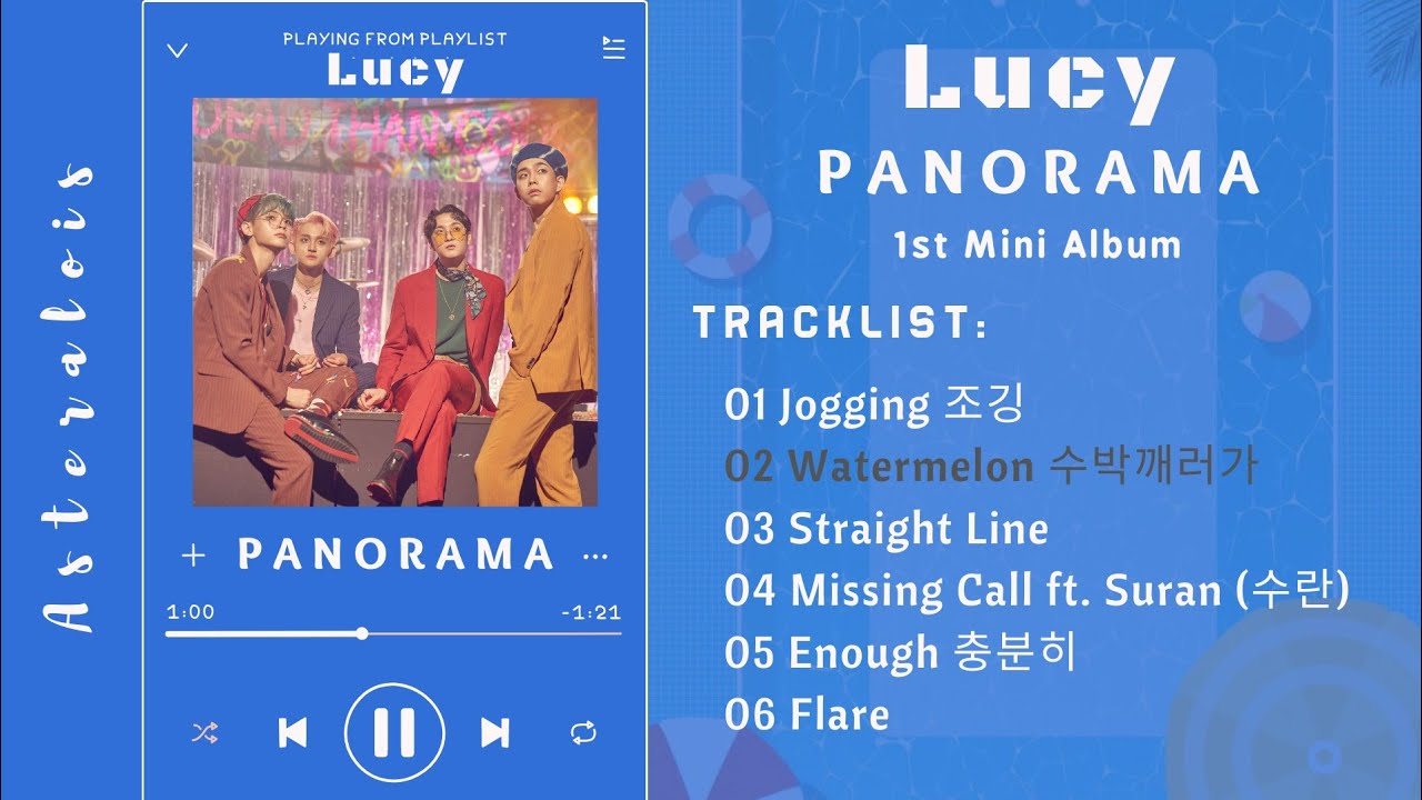 ♫︎ [FULL ALBUM] Lucy (루시) — Panorama | 1st Mini Album