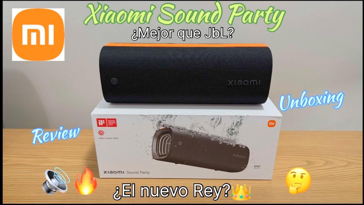 Xiaomi Sound Party 🔊/ Unboxing y Revisión 🔥/ 🆚 Jbl Charge 6 ¿Cuál es mejor?