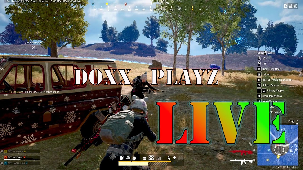 Doxx Playz Live Stream Bahut Dino Ke Baad    | 1080p Stream |# DoxxPlayz #bgmilive  #pubglive #1080p