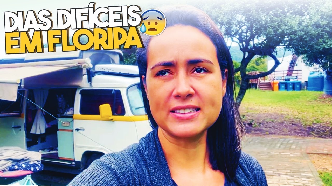 Ela ficou sozinha na Kombi no camping mais diferente de Floripa! | T8 Ep. 25