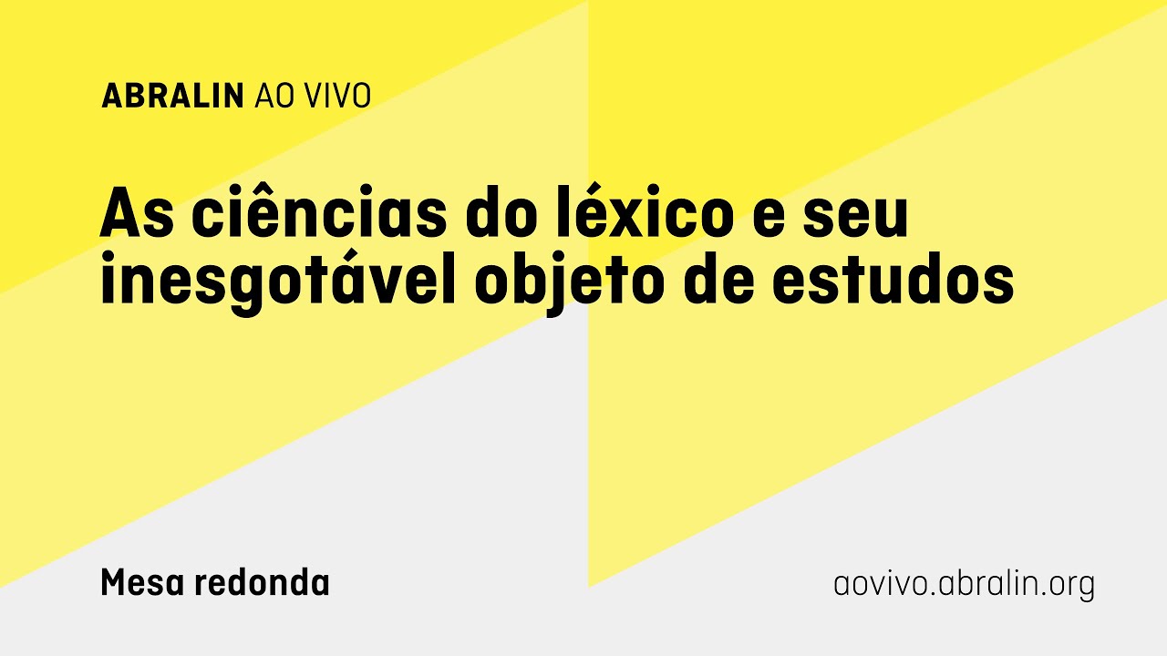 As Ciências do Léxico e seu inesgotável objeto de estudos