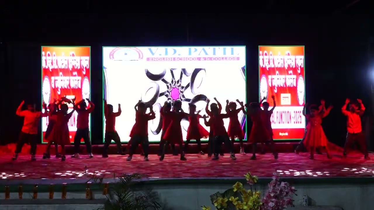 om shanti om ..song has presented during the Gathering in V.D. Patil English School