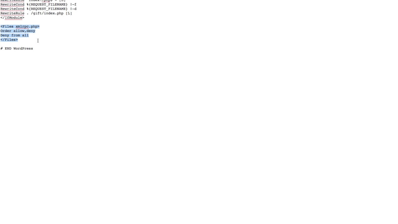 How To Disable XML-RPC in Wordpress