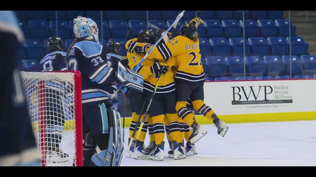 Quinnipiac Women's Ice Hockey vs. Maine: Cinematic Recap