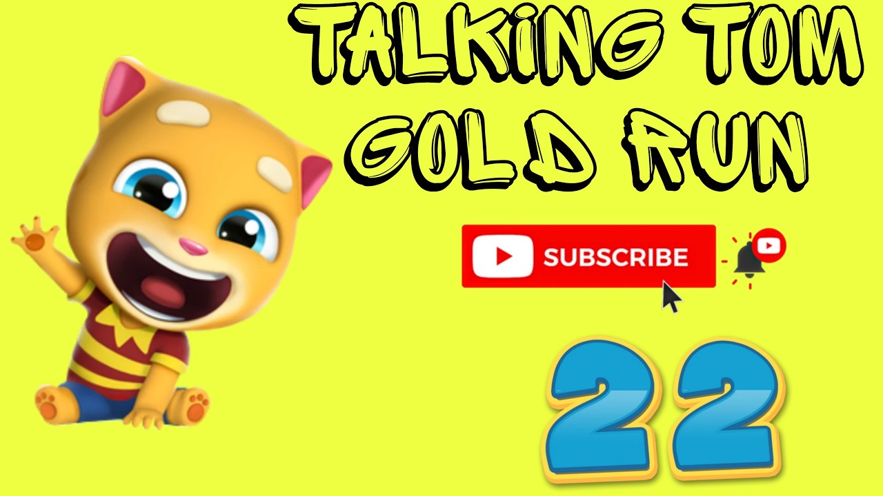 Talking Tom Gold Run - 3 x Govoryashiy Ginger Gameplay Android and iOS