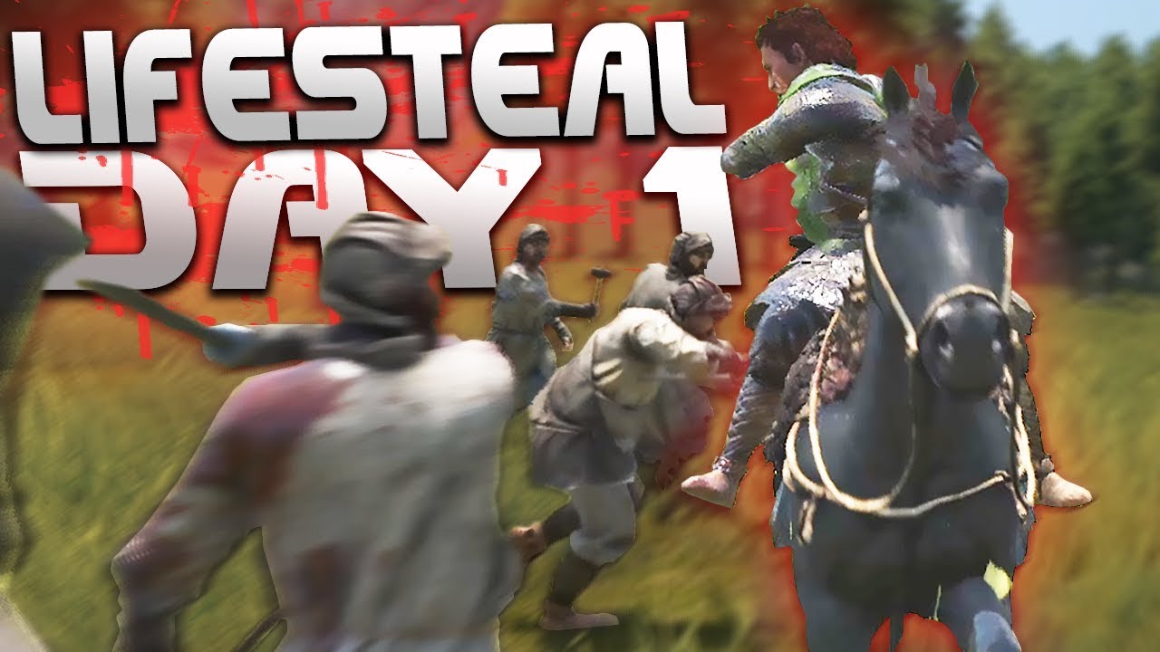 Bannerlord but with LIFESTEAL! (Mount & Blade 2: Bannerlord - Lifesteal Day 1)