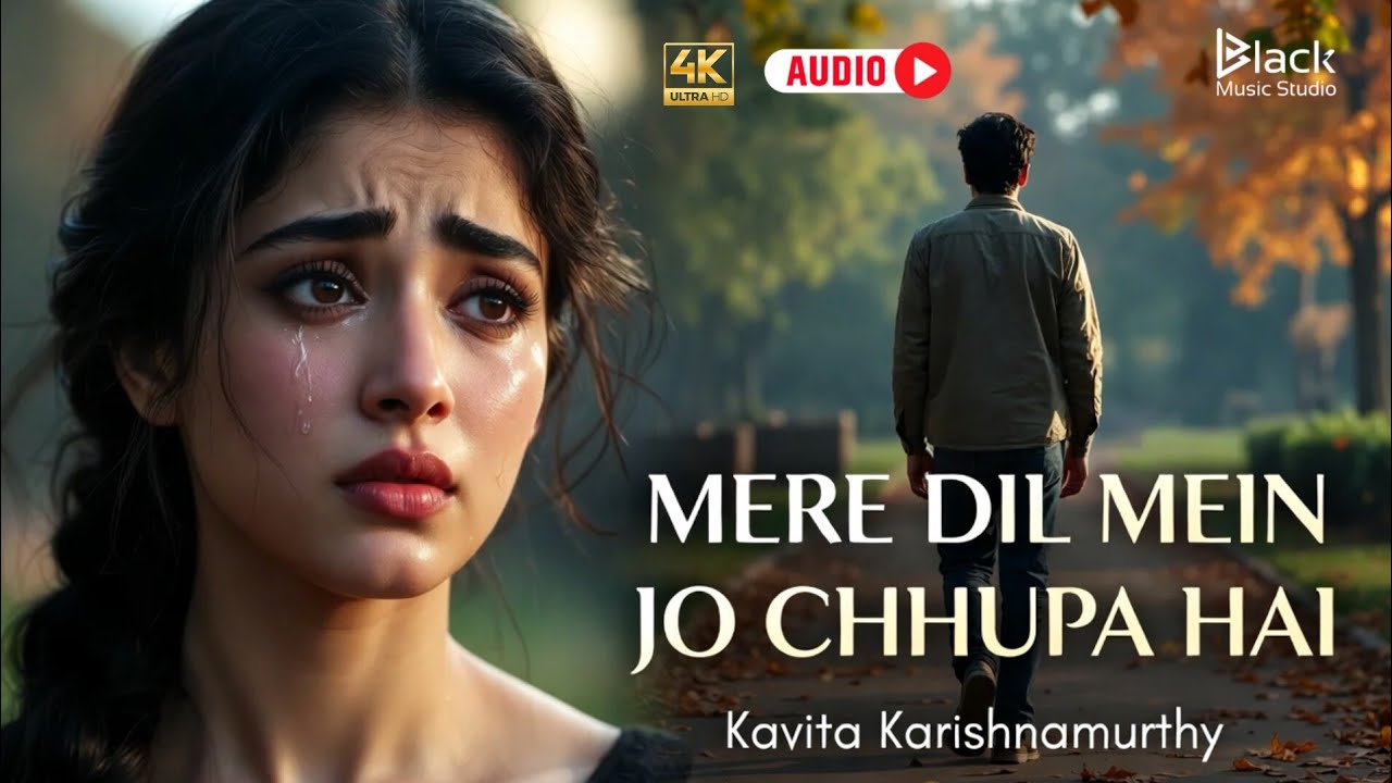 Mere Dil Mein Jo Chhupa Hai – Kavita Krishnamurti Classic | 90s Hindi Song | Black Music Studio 