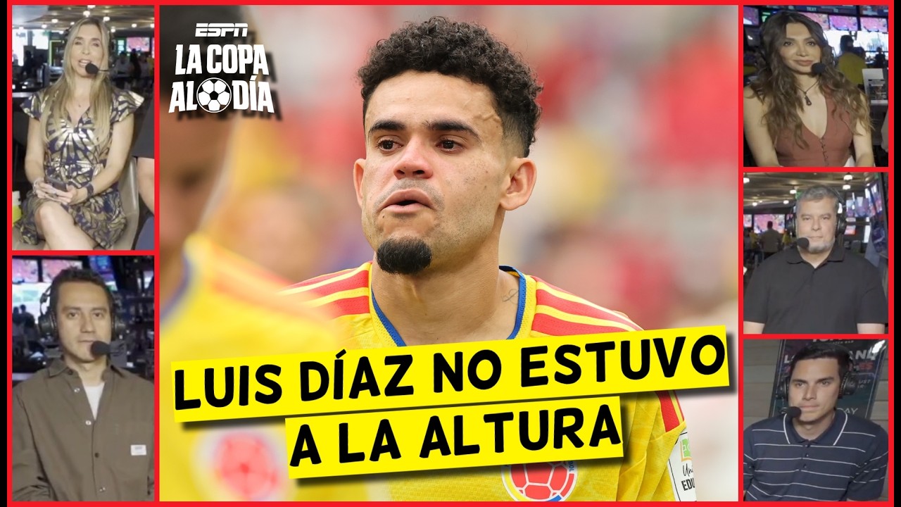 LUIS D&Iacute;AZ DESAPARECI&Oacute; cuando COLOMBIA m&aacute;s LO NECESITABA y est&aacute; FUERA del MUNDIAL | La Copa Al D&iacute;a
