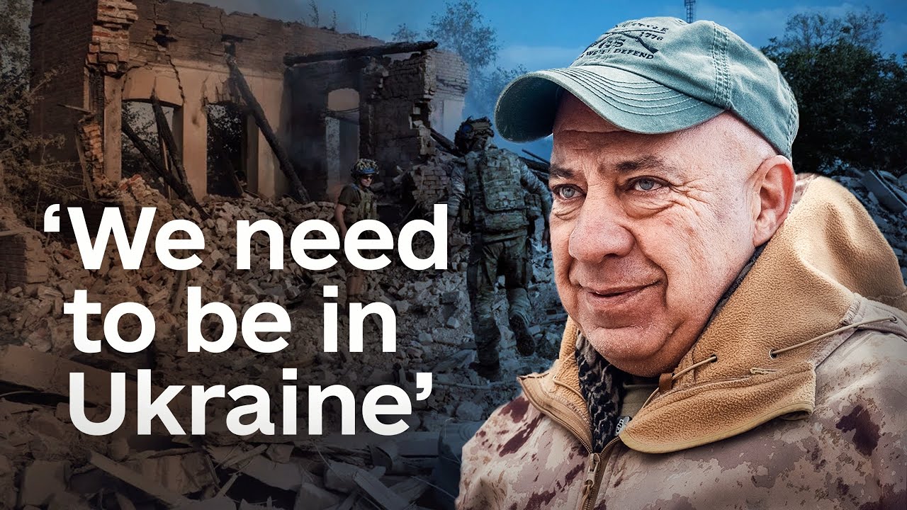Ex-US state senator visits Ukrainian front line, talks US-Ukraine relations