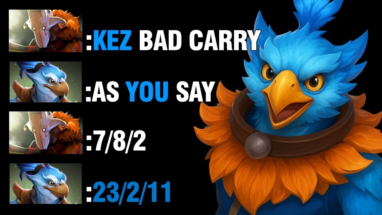 23 Kills Kez Carry Is INSANE | Immortal | New Patch 7.40c #dota2