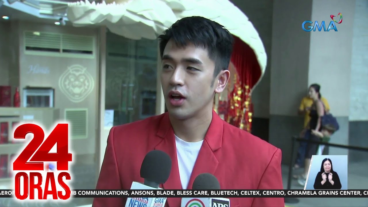 David Licauco, dumalo sa isang advance Chinese New Year celeb | 24 Oras